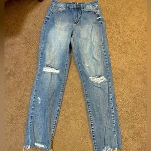 Womens blue jeans, size 5, ankle and cropped jeans